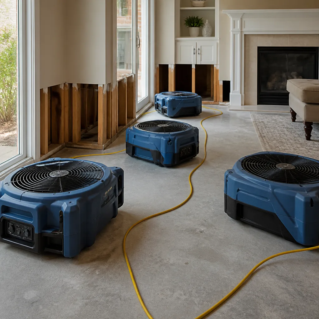 Water damage drying